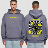 1054 "Abi done" Abi Premium Oversize Hoodie beidseitig bedruckt